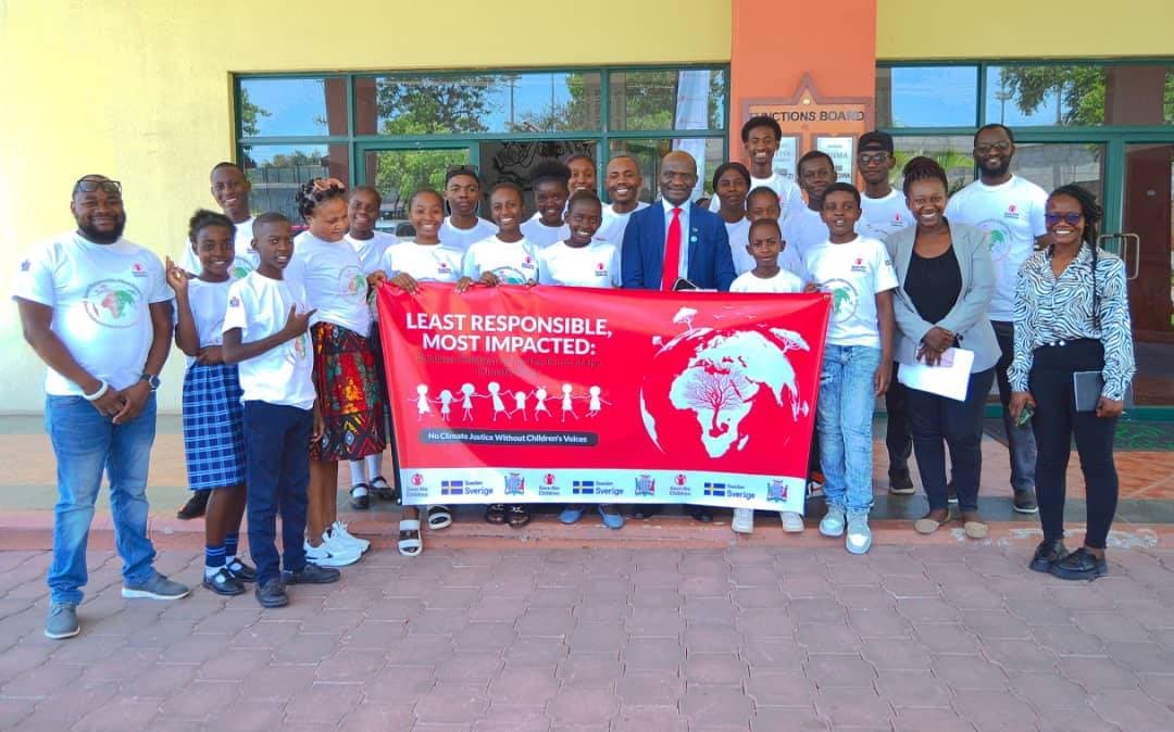 Young people gathering at a community club event